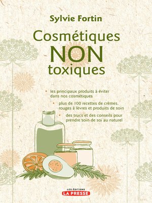 cover image of Cosmétiques NON toxiques